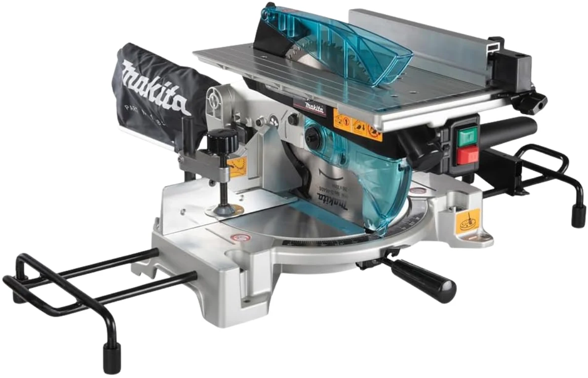 Scie à onglets Makita LH1040F avec sa table supérieure